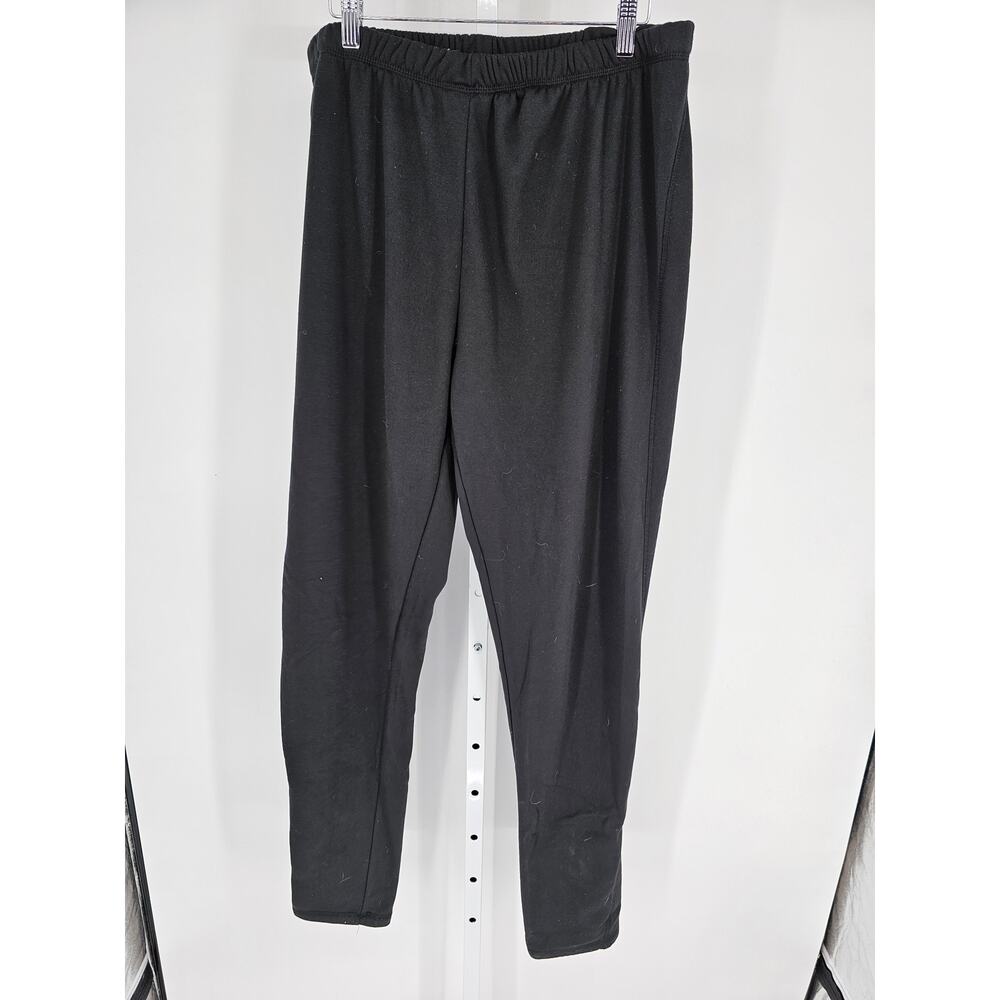 Iceburg Outerwear Mens Sz XL Pull On Sweatpants Black Fleece Lined